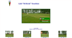 Desktop Screenshot of lks-rybak.trzebiez.pl