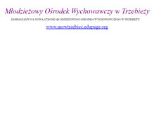 Tablet Screenshot of mow.trzebiez.pl